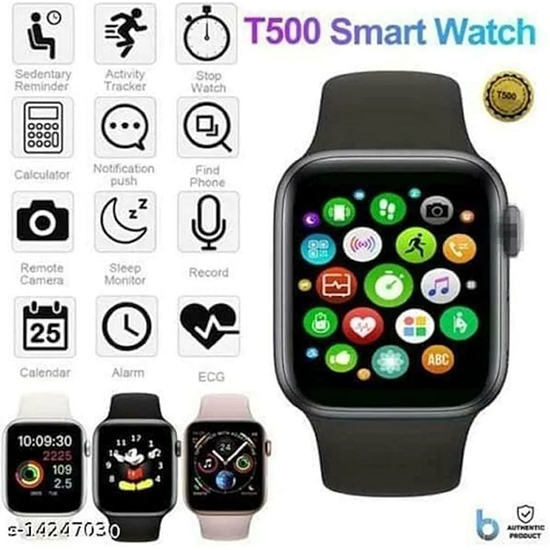 M3Z Smartwatch T500 with Bluetooth Calling (Black)